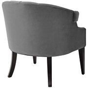 Accent performance velvet armchair in gray by Modway additional picture 4