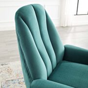 Accent performance velvet armchair in teal by Modway additional picture 2