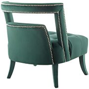 Accent lounge performance velvet armchair in green by Modway additional picture 6