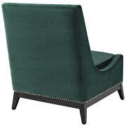 Accent upholstered performance velvet lounge chair in green by Modway additional picture 5