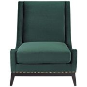 Accent upholstered performance velvet lounge chair in green by Modway additional picture 6
