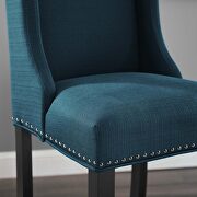 Upholstered fabric counter stool in azure by Modway additional picture 2
