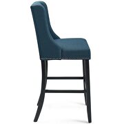 Upholstered fabric bar stool in azure by Modway additional picture 5