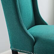 Upholstered fabric bar stool in teal by Modway additional picture 2