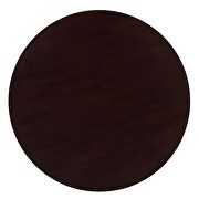 Round dining table in cappuccino by Modway additional picture 3