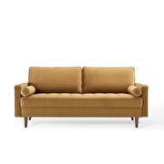 Performance velvet sofa in cognac by Modway additional picture 6