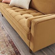 Performance velvet sofa in cognac by Modway additional picture 8