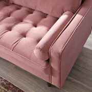 Performance velvet sofa in dusty rose by Modway additional picture 9