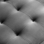 Performance velvet sofa in gray by Modway additional picture 7