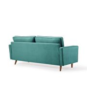 Performance velvet sofa in teal by Modway additional picture 5
