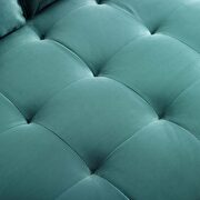 Performance velvet sofa in teal by Modway additional picture 8