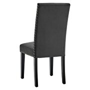 Performance velvet dining side chairs - set of 2 in charcoal by Modway additional picture 7
