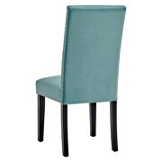 Performance velvet dining side chairs - set of 2 in mint by Modway additional picture 7