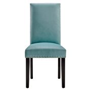 Performance velvet dining side chairs - set of 2 in mint by Modway additional picture 9