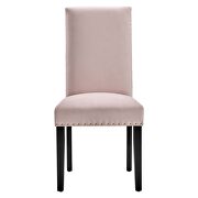 Performance velvet dining side chairs - set of 2 in pink by Modway additional picture 9