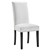 Performance velvet dining side chairs - set of 2 in white by Modway additional picture 6