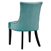 Tufted performance velvet dining side chairs - set of 2 in mint additional photo 4 of 8