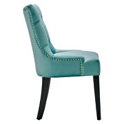 Tufted performance velvet dining side chairs - set of 2 in mint by Modway additional picture 6