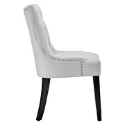 Tufted performance velvet dining side chairs - set of 2 in white by Modway additional picture 6