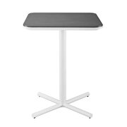 3 piece outdoor patio aluminum bar set in white/ gray by Modway additional picture 9