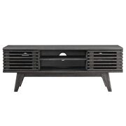 Media console TV stand in charcoal finish by Modway additional picture 7