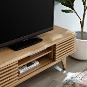 Media console TV stand in oak finish by Modway additional picture 3
