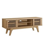 Media console TV stand in oak finish by Modway additional picture 5
