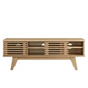 Media console TV stand in oak finish by Modway additional picture 8