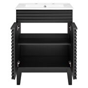 Bathroom vanity in black white by Modway additional picture 7