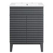 Bathroom vanity in gray white by Modway additional picture 8