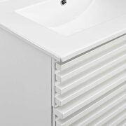 Bathroom vanity in white by Modway additional picture 4