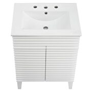Bathroom vanity in white by Modway additional picture 6