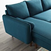 Right or left sectional sofa in azure by Modway additional picture 11