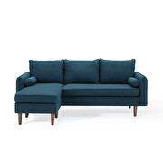 Right or left sectional sofa in azure by Modway additional picture 7