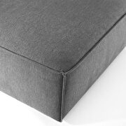 Ottoman in charcoal by Modway additional picture 6