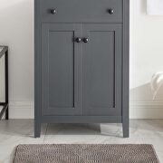 Bathroom vanity cabinet (sink basin not included) in gray by Modway additional picture 2
