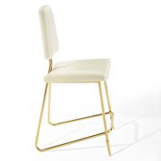 Performance velvet counter stool in ivory by Modway additional picture 5