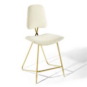 Performance velvet counter stool in ivory by Modway additional picture 8