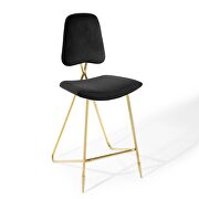 Performance velvet bar stool in black by Modway additional picture 8