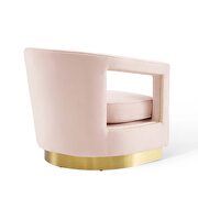 Performance velvet armchair in pink by Modway additional picture 6