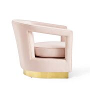 Performance velvet armchair in pink by Modway additional picture 7