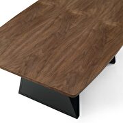 Coffee table in walnut by Modway additional picture 6