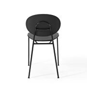 Dining side chair set of 2 in black by Modway additional picture 6