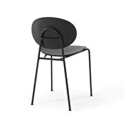 Dining side chair set of 2 in black by Modway additional picture 7