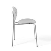 Dining side chair set of 2 in gray by Modway additional picture 8