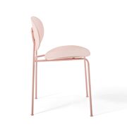 Dining side chair set of 2 in pink by Modway additional picture 8