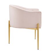 Tufted performance velvet accent chair in pink by Modway additional picture 7