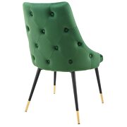 Tufted performance velvet dining side chair in emerald by Modway additional picture 6