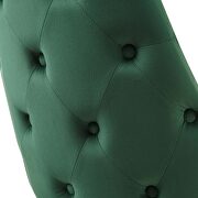 Tufted performance velvet dining side chair in green by Modway additional picture 3