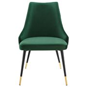 Tufted performance velvet dining side chair in green by Modway additional picture 5